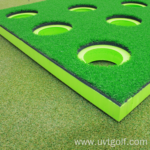 12 holes hot -sell putting mat 6 Balls